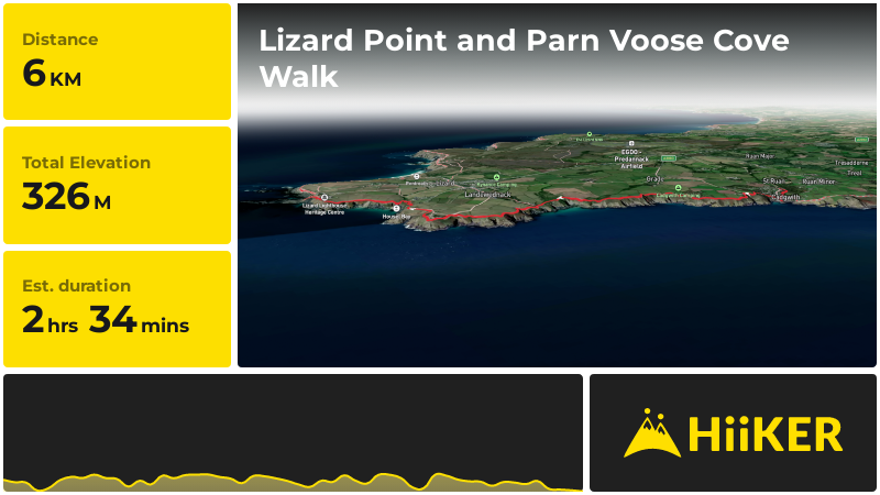 Lizard Point and Parn Voose Cove Walk | Cornwall | England