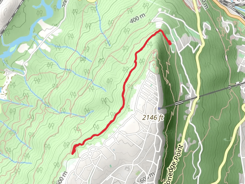 Bluff Trail and Cravens House Trail