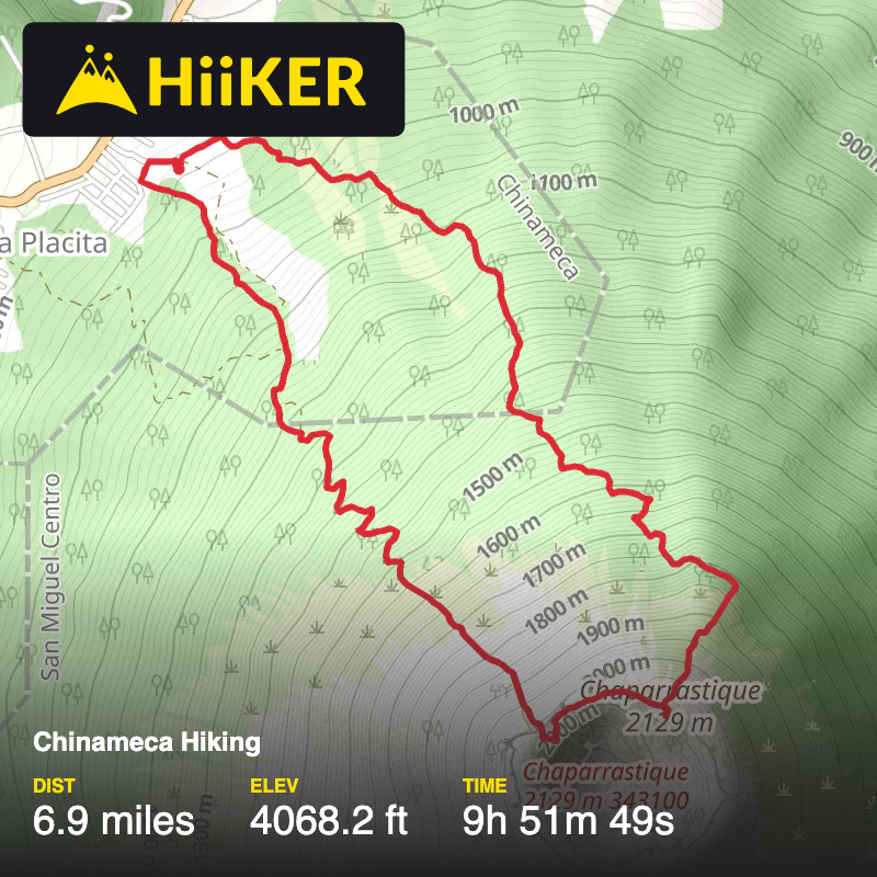 A map preview of the recording El Salvador Volcanoes .