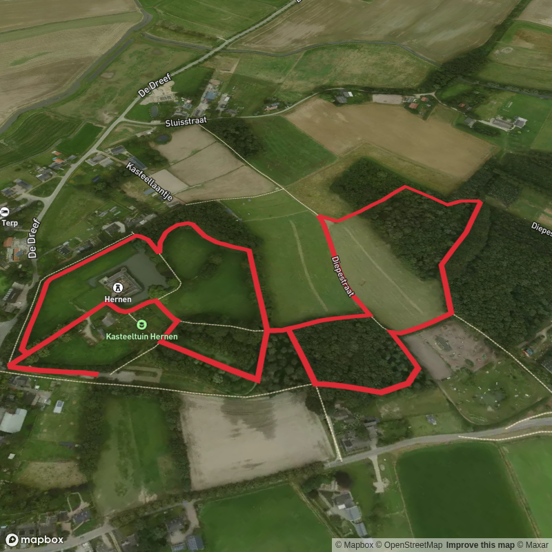 Landgoed Hernen Kasteel Loop