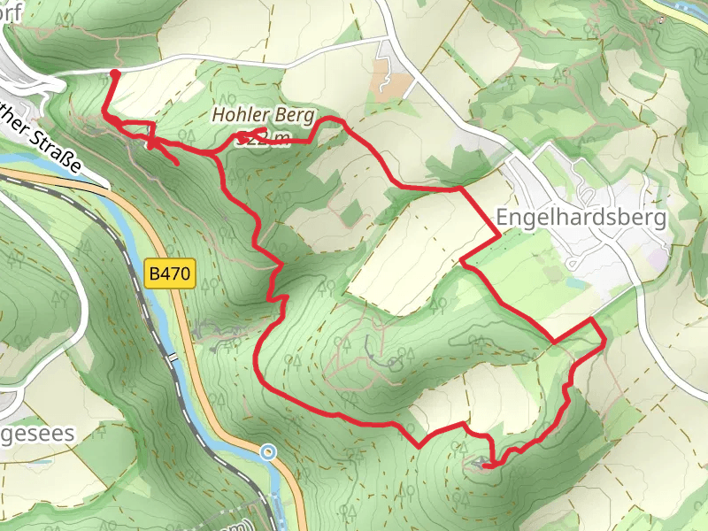 Oswaldhöhle, Adlerstein and Hohler Berg Loop via Heinrich Uhl Weg