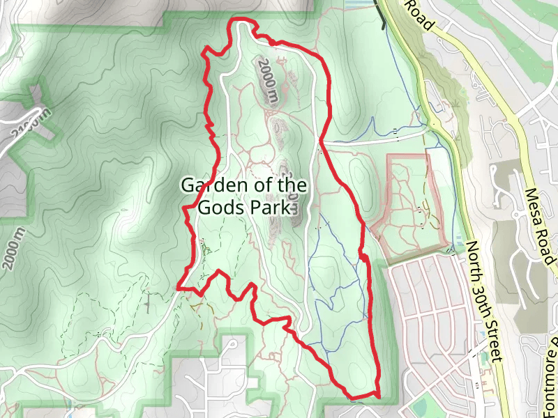 Garden of the Gods Park Loop