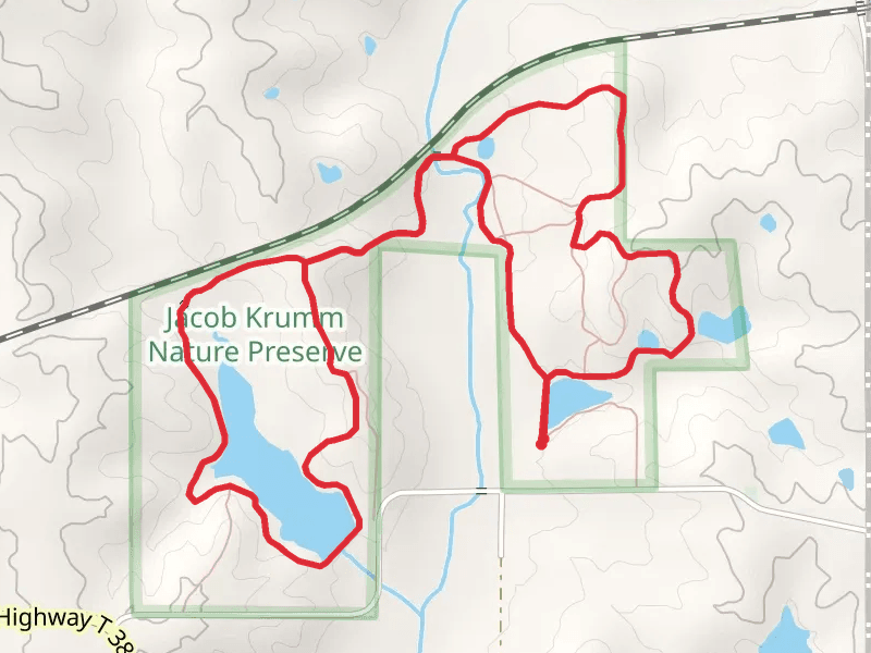 Sugar Creek Loop in Jacob Krumm Nature Preserve