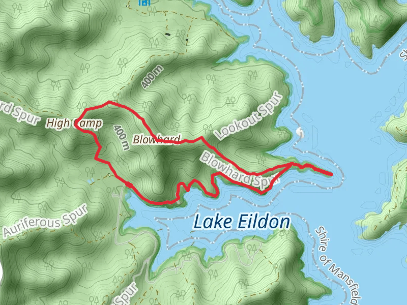 Cook Point to High Camp Trail