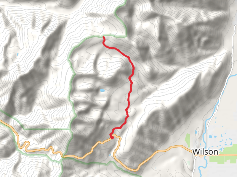 Phillips Pass via Ski Lake Trail