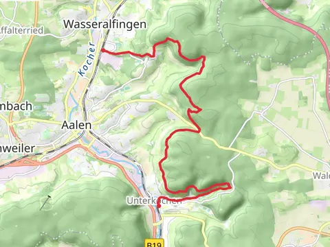 Wasseralfingen to Unterkochen Walk