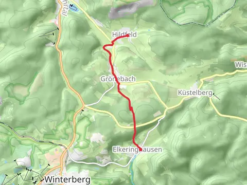Hildfeld to Elkeringhausen via Groenebacher Dorfpfad