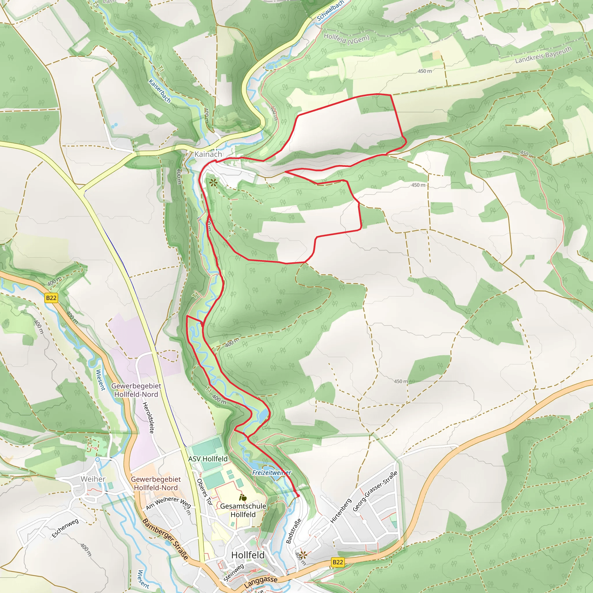 Aktiv Park Roter Trail mobile static map