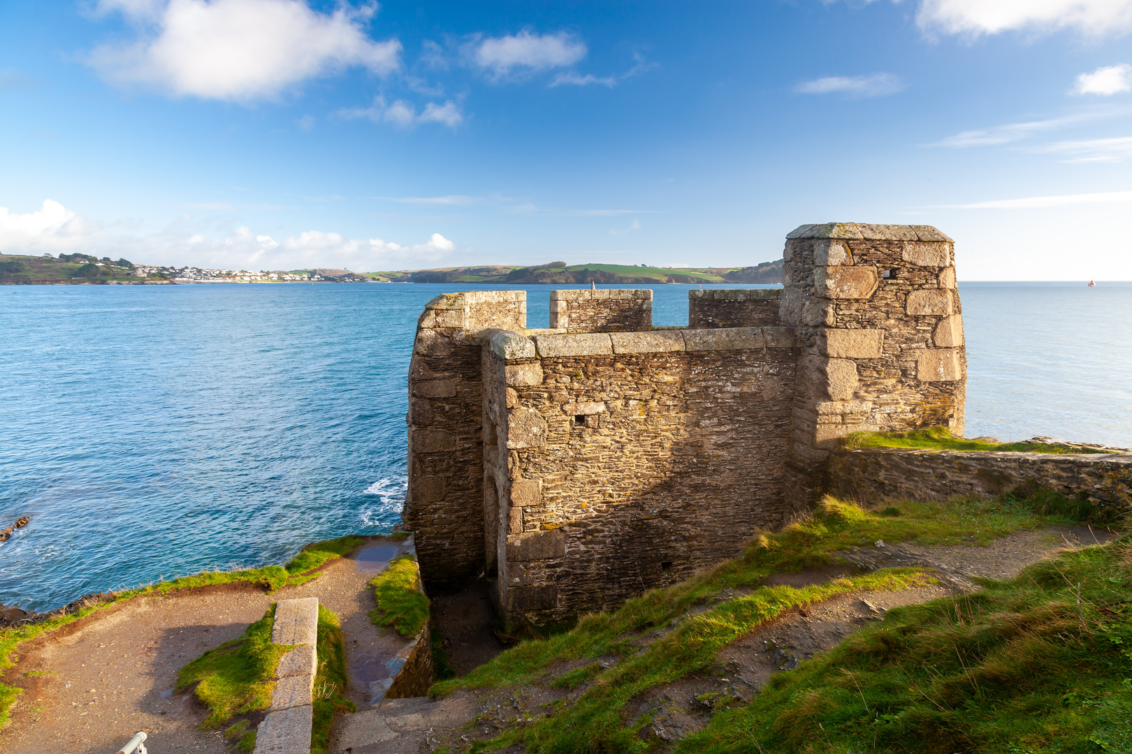 An image depicting the trail Falmouth Docks Station - Falmouth Packet Walk and its surrounding area.