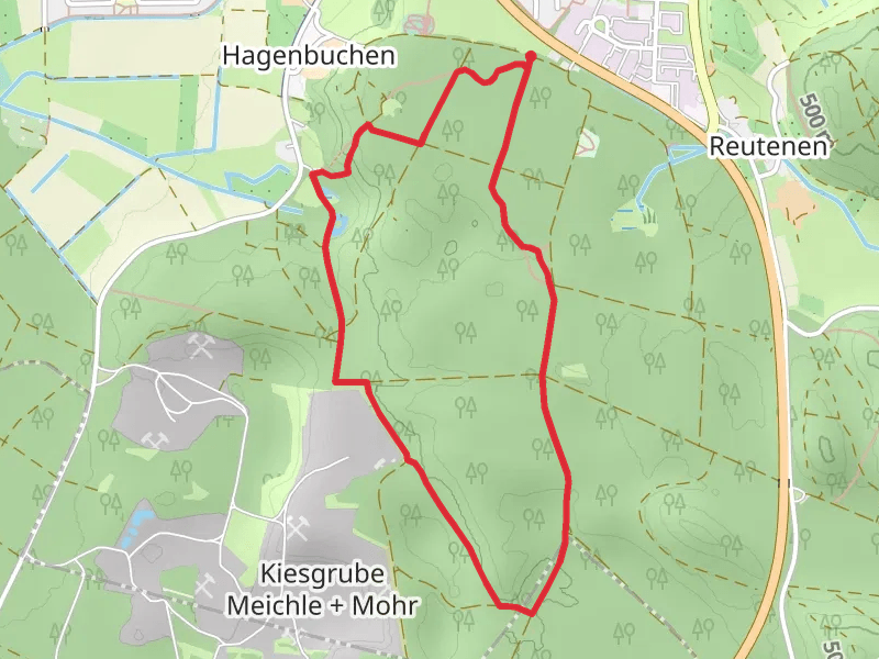Tettnanger Wald Loop