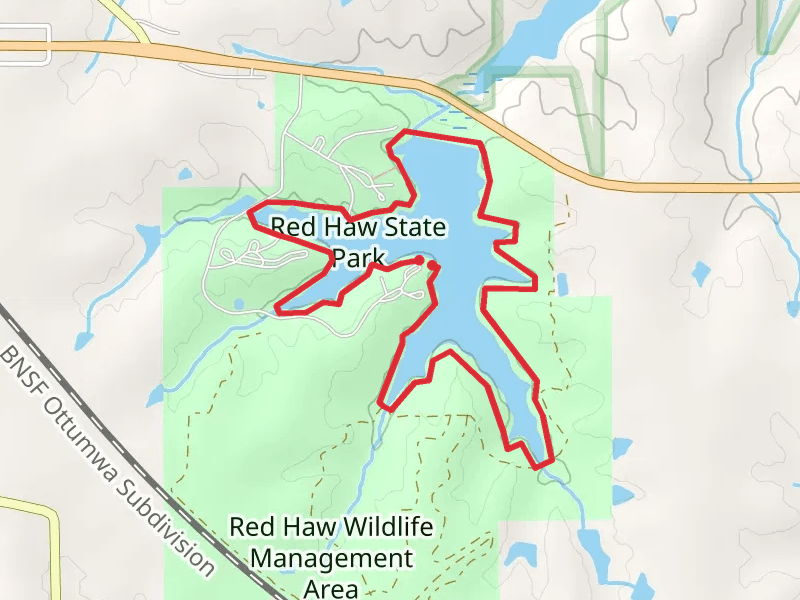 Red Haw Lake Loop Trail