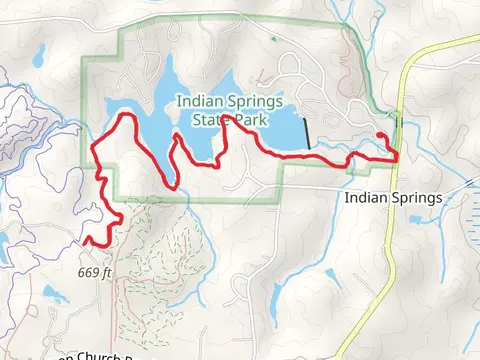 Chief Mcintosh Lake - Indian Springs Multi Use Trail