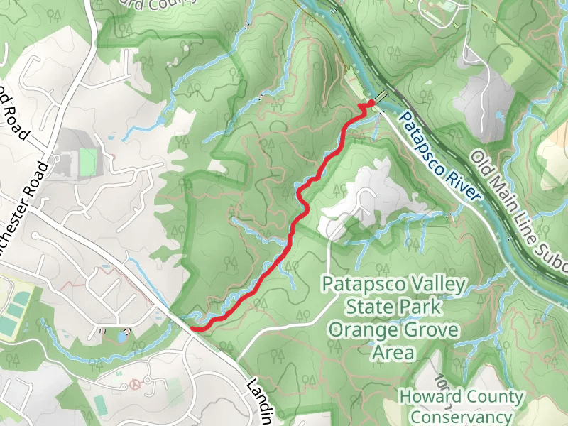 Cascade Falls Trail
