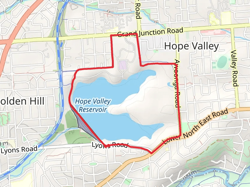 Hope Valley Reservoir Reserve Walk