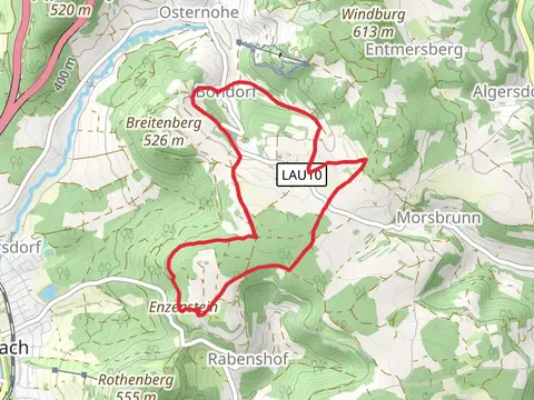 Blaustrich and Osternohe Lohmuehle Loop