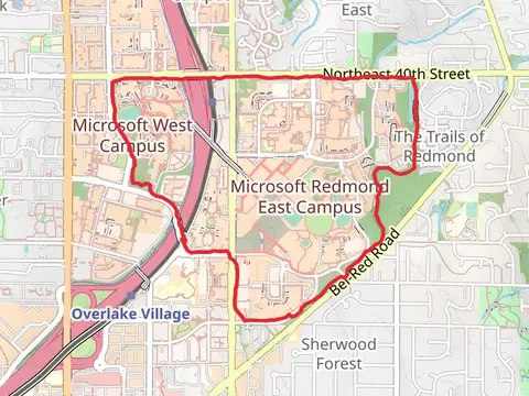 Microsoft Red and Orange Fitness Loop