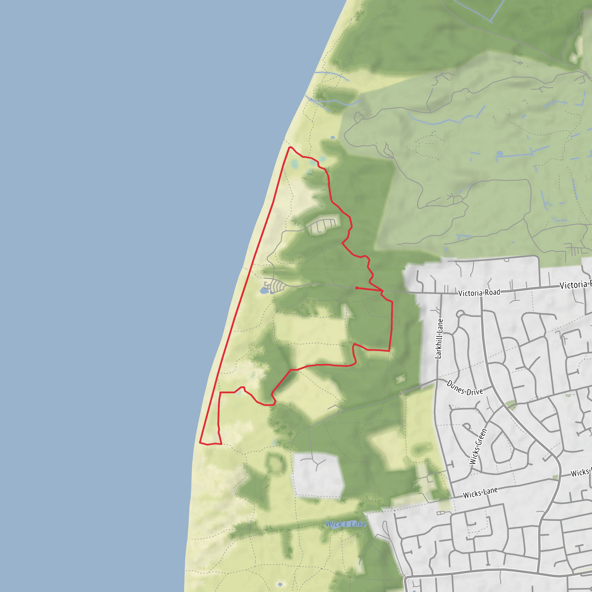 Formby Loop via Mad Wharf mobile static map