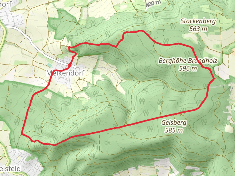 Mittlere Geisbergtour Loop