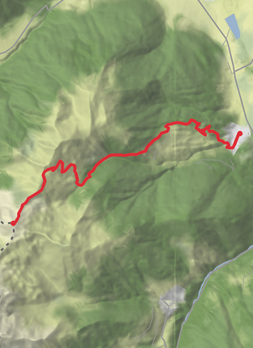 Piz Chavalatsch descent mobile static map