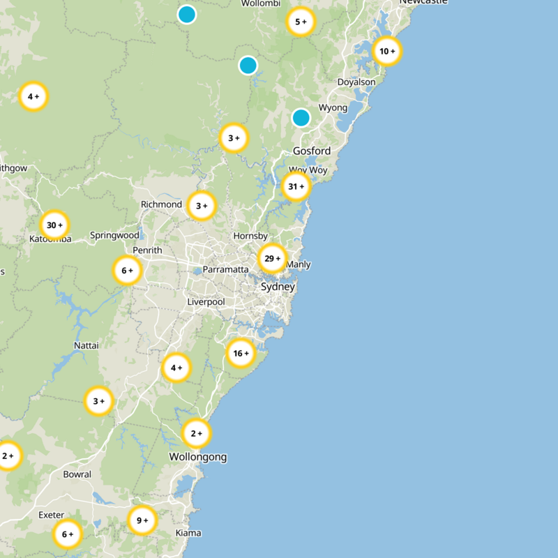 North Sydney Static Map