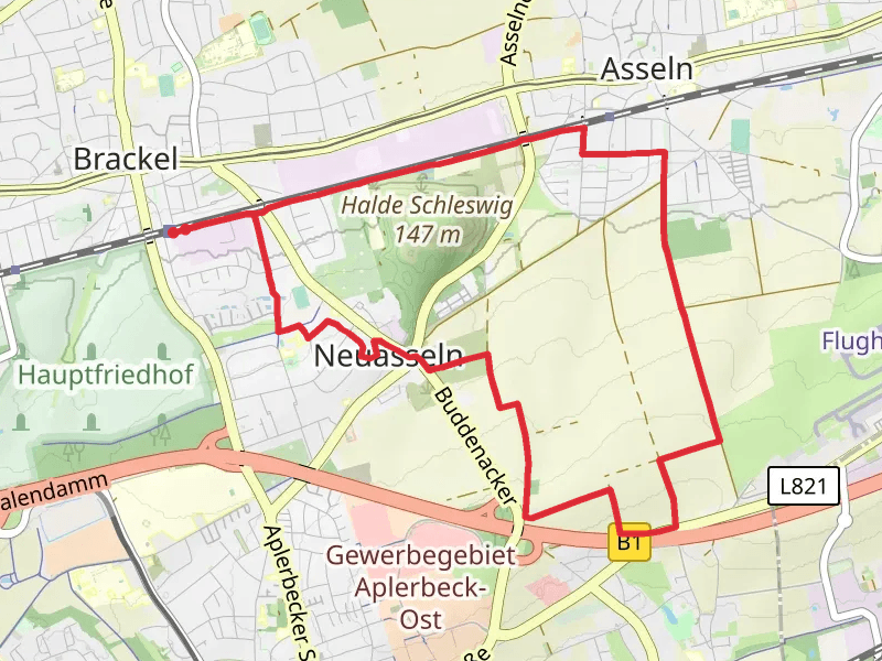 Brackel Rundweg and Wickeder Rundweg