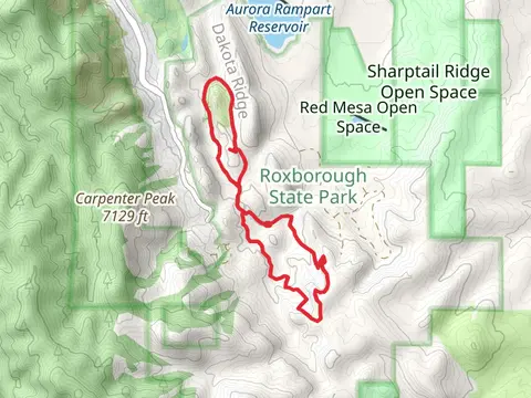 Willow Creek Trail and Fountain Valley Trail Loop