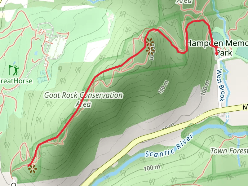 Goat Rock Trail from Memorial Park Road