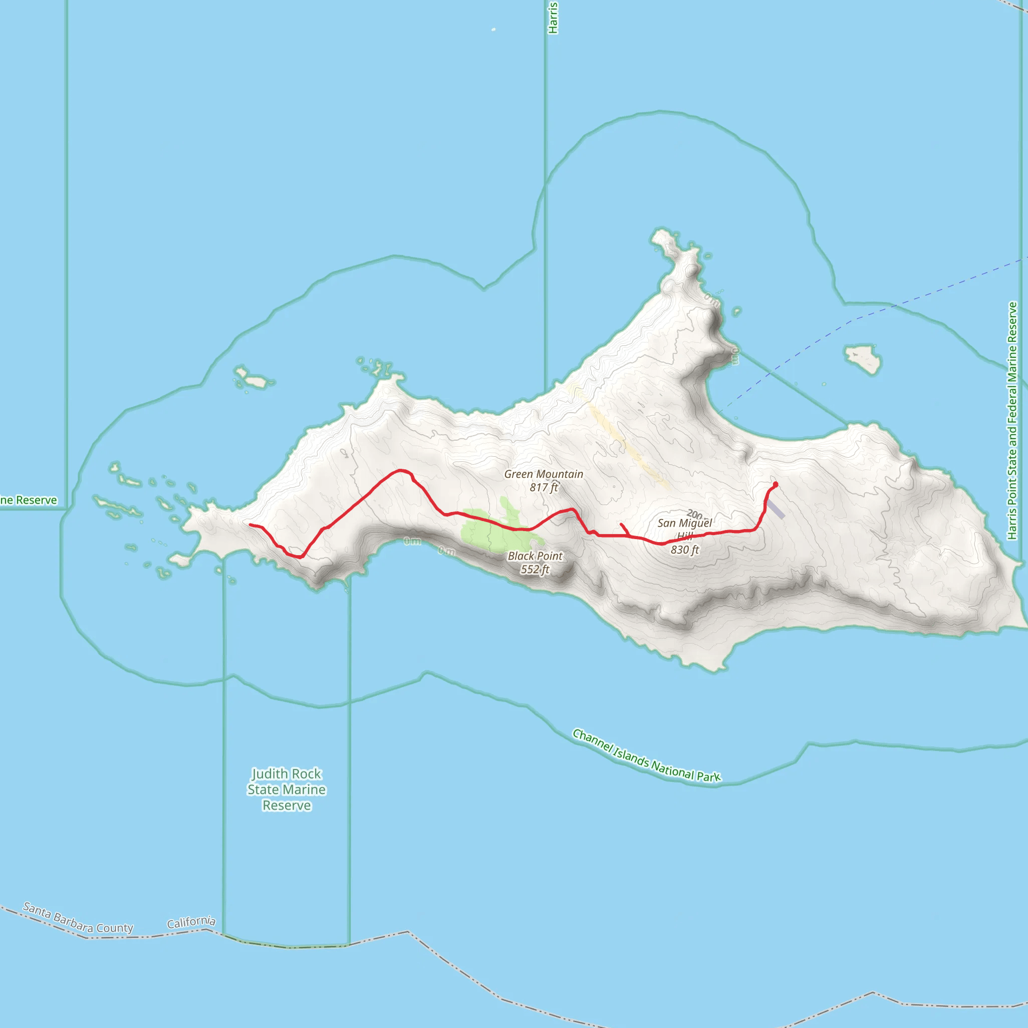 Point Bennett Trail | Santa Barbara County | California
