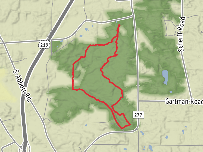 Hike on Chestnut Ridge Park Loop thumbnail