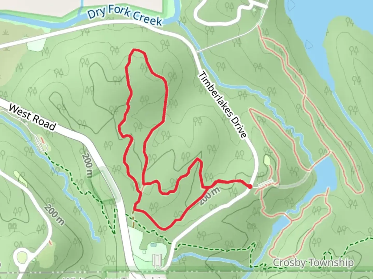 An image depicting the trail Badlands Loop Trail and its surrounding area.