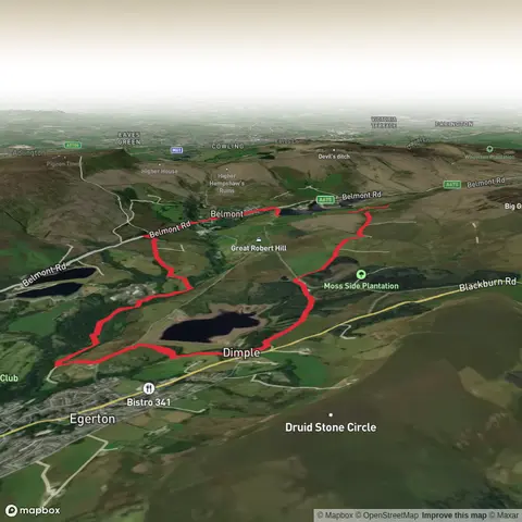 Belmont, Longworth Clough and Hole Bottom Loop