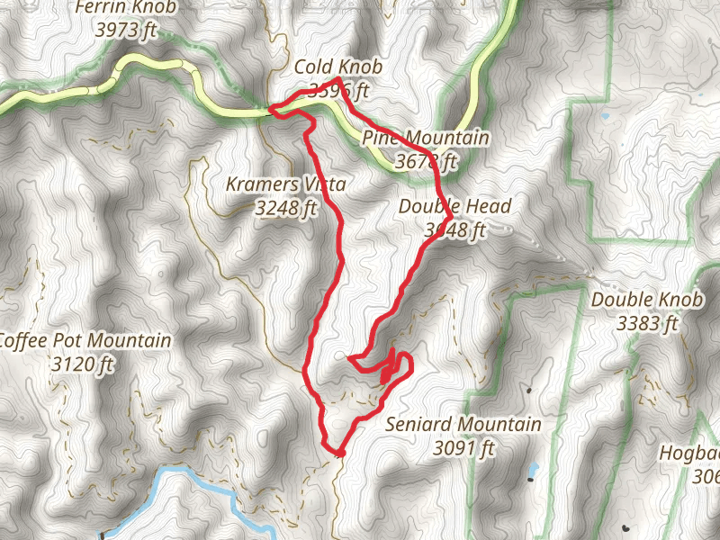Bear Branch, Double Head and Pine Mountain Loop