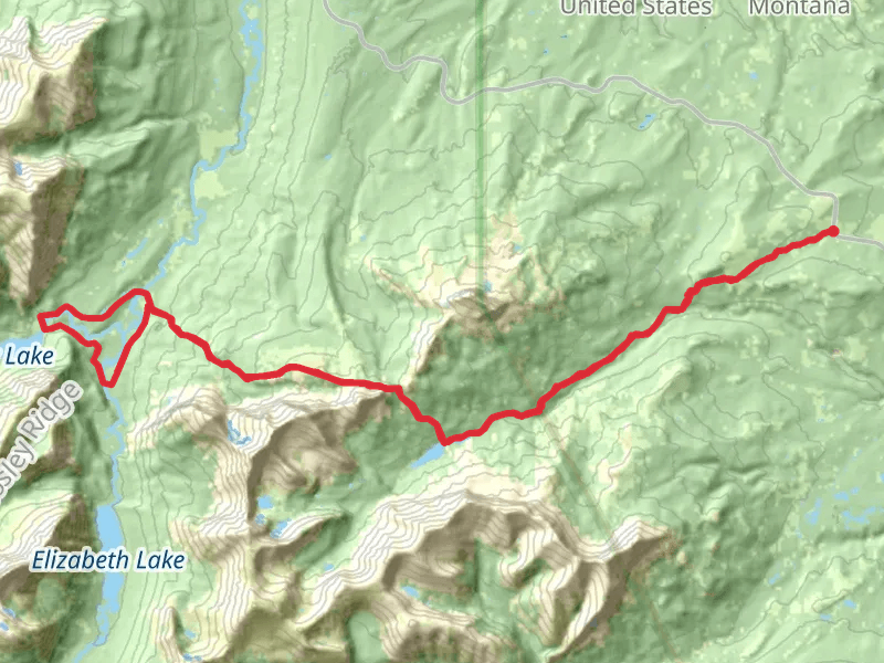 Cosley Lake and Belly River Loop