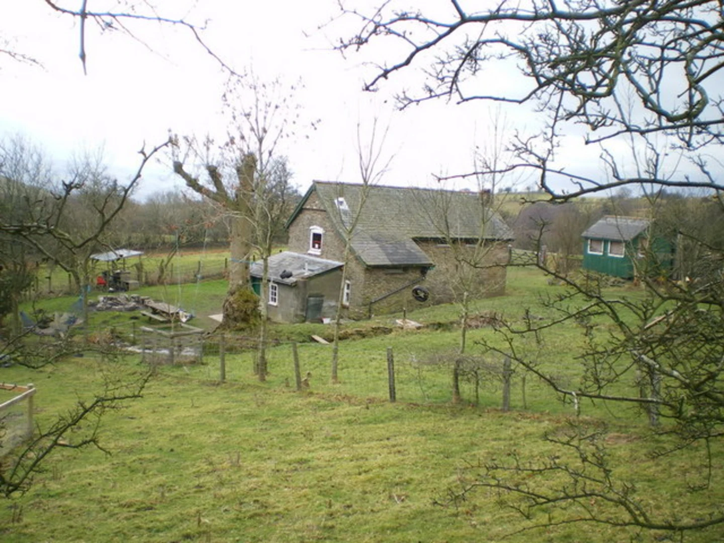 An image depicting the trail Corndon Hill from near Priest Weston and its surrounding area.