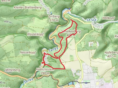 Naturlehrpfad and Klippenweg and Pionierweg