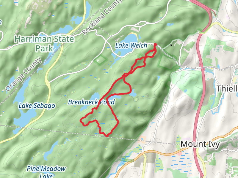 Jackie Jones Mountain and Big Hill Loop Trail