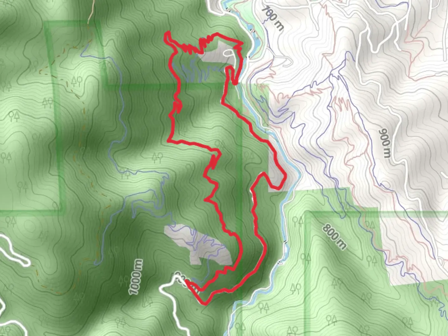 An image depicting the trail Lower Wonder Loop Trail and its surrounding area.