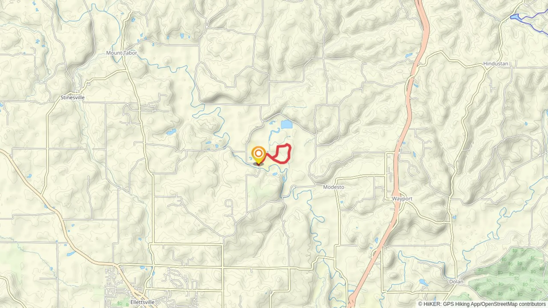 An image depicting the trail Jeff Richardson Loop Trail and its surrounding area.