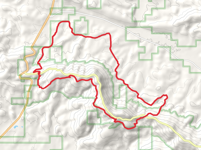 Boardstand Trail and Old Military Road Loop Trail