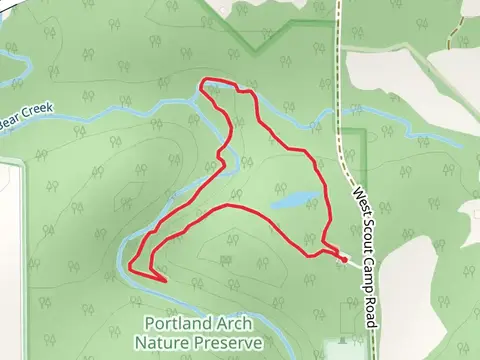 West Scout Camp Road Loop