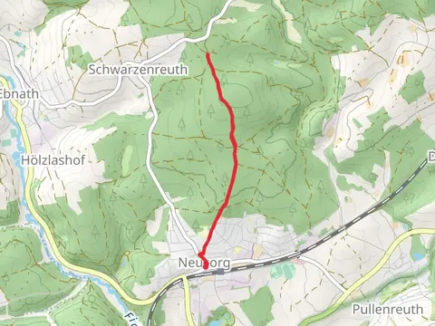 Neusorg to Frankischer Gebirgsweg Walk