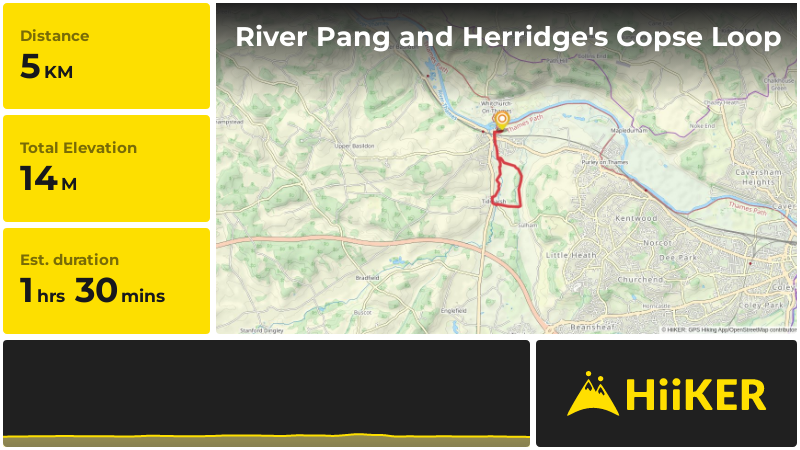 River Pang and Herridge's Copse Loop | West Berkshire | England