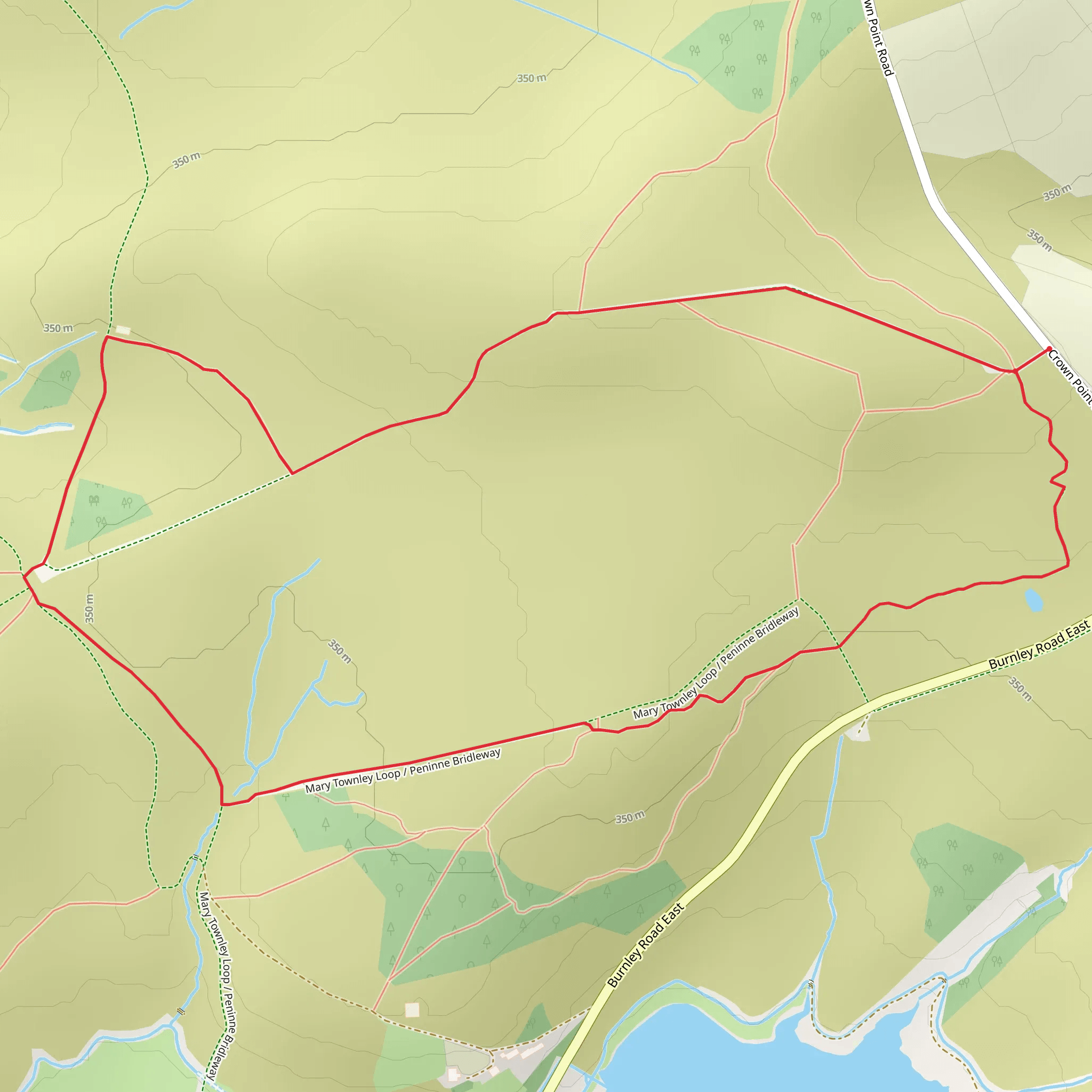 Compston’s Cross Loop mobile static map