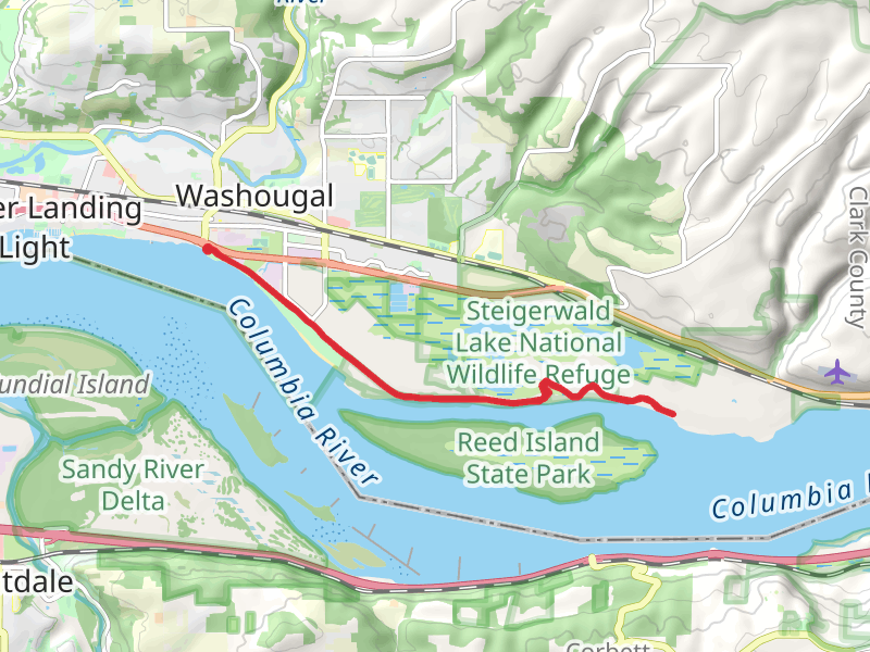 Lewis and Clark Discovery Greenway Trail - Steamboat Landing