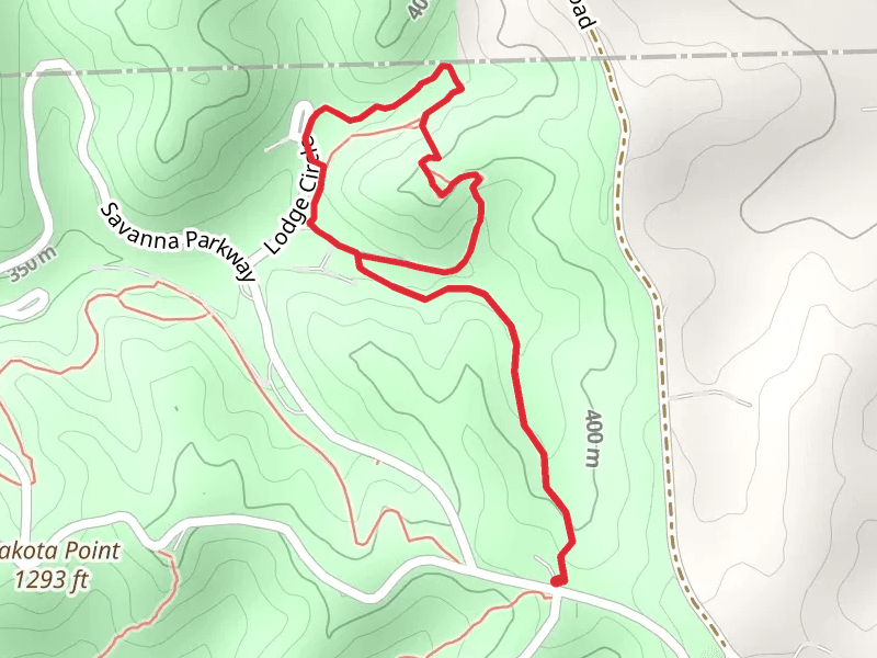 Elk Run Trail and Bear Trail