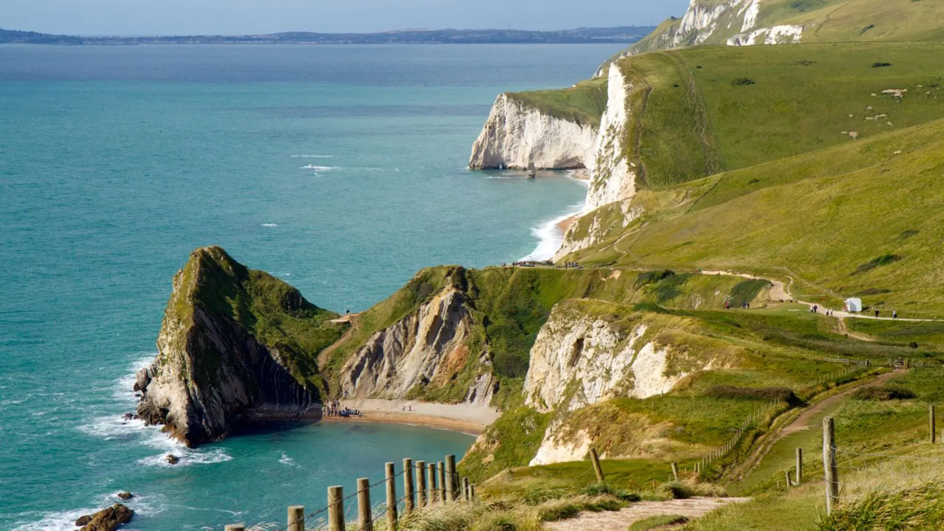 An image depicting the trail England Coast Paths - Southwest S and its surrounding area.