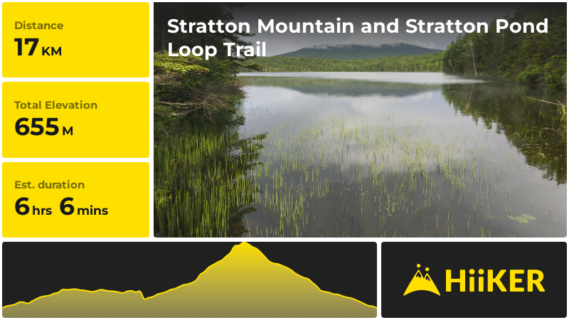Stratton Mountain and Stratton Pond Loop Trail | Windham County | Verm