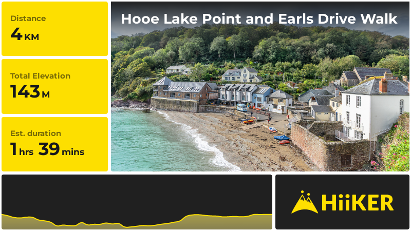 Hooe Lake Point and Earls Drive Walk | Cornwall | England