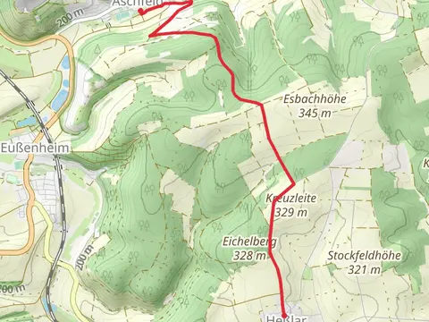 Aschfeld to Heßlar Walk