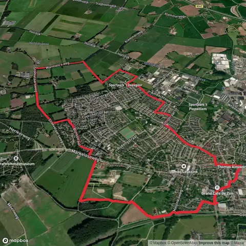 Walterswaterland and Stoevelaar via Warmelo's Weg